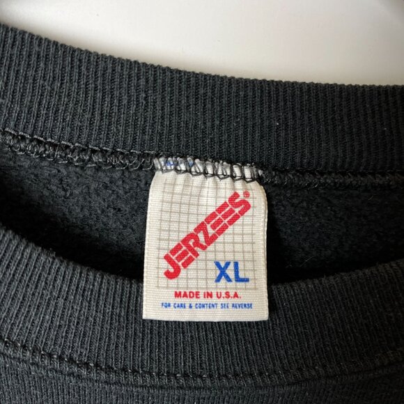 Vintage 80s 90s Jerzees Closed Circuit Surveillance Systems Graphic Crewneck XL - Picture 12 of 13